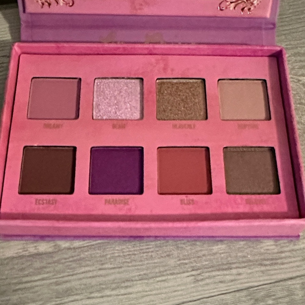 NWOT Lime Crime Dreamy Eyeshadow Palette with Pink and Purple Hues